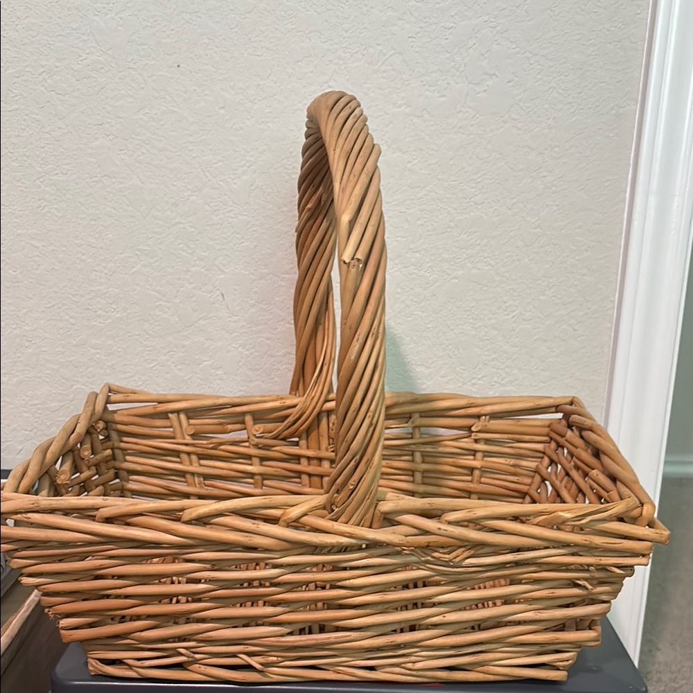 ✨ Woven Tan Basket